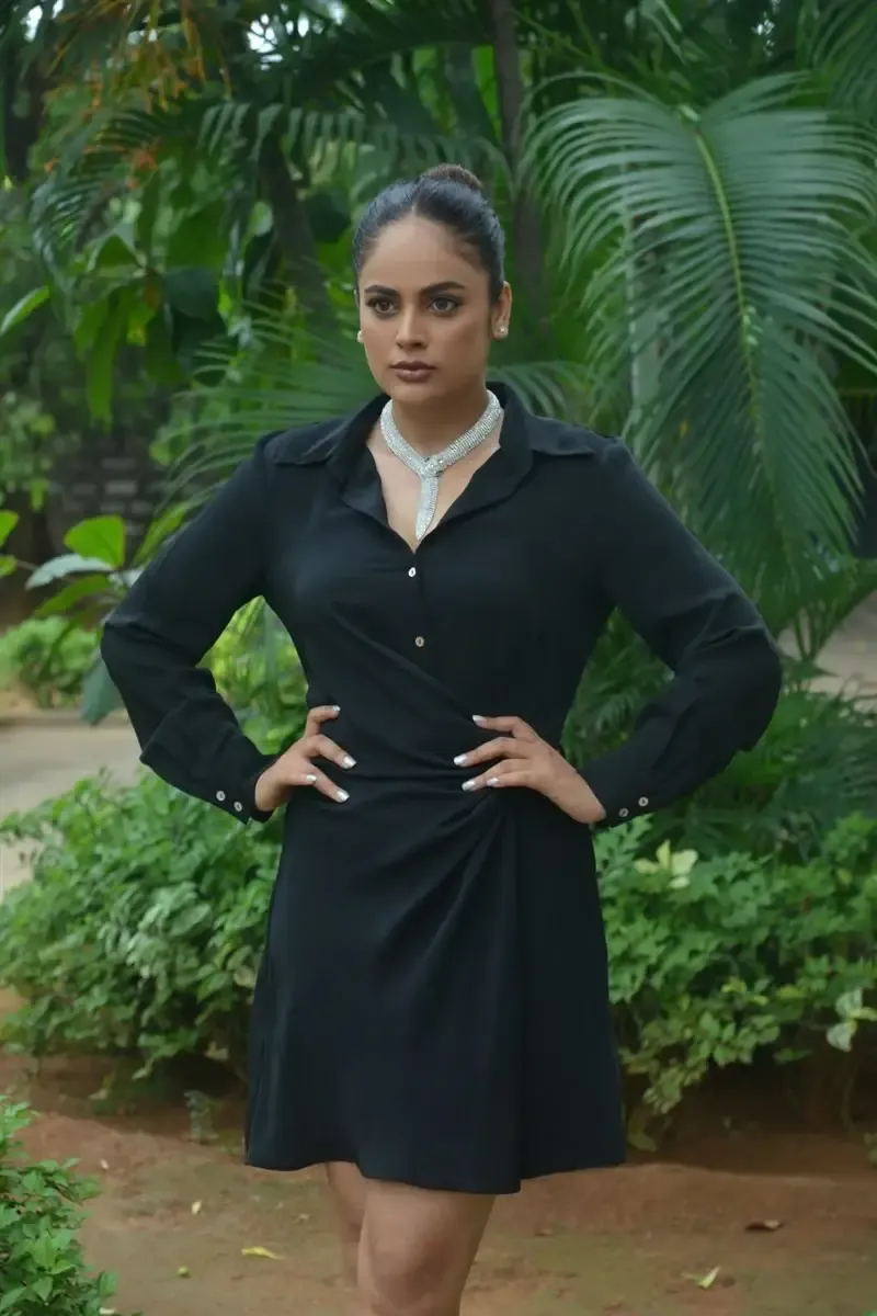 Tollywood Actress Nandita Swetha at Hidimbha Movie Trailer Launch